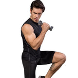 Men'S Compression Sports Tank Top, Tight Fitting Vest, Sleeveless Bottom T-Shirt, Top Vest, Sportswear