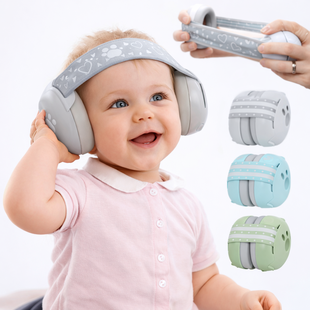 Casque anti-bruit pour bébé